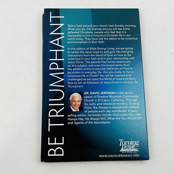 BibleStrong Volume 44 Victory CD & Booklet Dr. David Jeremiah Living Library‎ - Picture 3 of 3